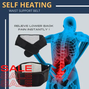 Womens Magnetic Therapy Back Brace Self Heating for Lower Lumbar