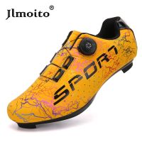 MTB Cycling Shoes Men Women Quick Lacing Road Bicycle Shoes sapatilha ciclismo mtb Self-Locking Bike Sneakers Flat Racing Shoes