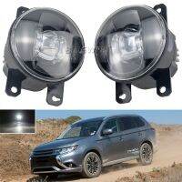 H11 LED DRL 12V 2ชิ้นสำหรับ Mitsubishi Outlander II CW_W รถออฟโรดแบบปิด2006-2012โคมไฟหมอกไฟวิ่งกลางวัน