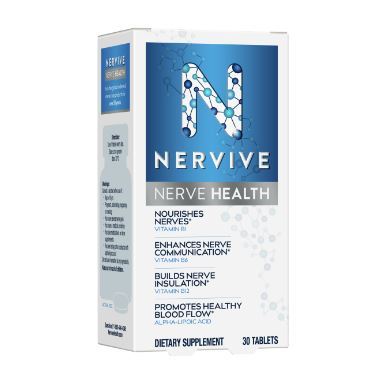 Nervive Nerve Health Nourishes And Generates Energy 30 Daily Tablets ...