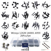 Wltoys 12428 RC Car Spare parts nutSet Screws Pan Head Screws Flat Head Screws Half tooth screw M2 M2.3 M2.5 M3 M4 for RC Car