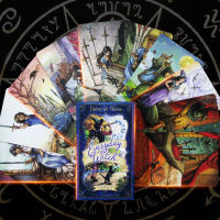 2023 ใหม่มาถึงทุกวัน Witch Tarot Interactive Desktop Oracle Card Tarot Deck Divination Fate Tarot Card Drinking Party เกม-Sediue