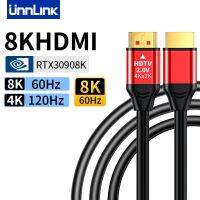 UNNLINK HDMI 2.1 Cable For Xiaomi MI BOX Xbox Series X 8K 60Hz 4K HDMI 2.1 To HDMI Cable Cord Adapter 48Gbps Digital for PS5 PS4 Adapters Adapters