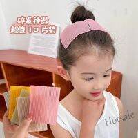 【hot sale】┅□ C05 10 Pieces Kids Magic Hair Sticker Set Fashion Girl Hair Accessories