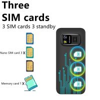 SERVO BM5310 Small Cell Phone 3 SIM Card 1.3 Screen Mini Mobile Phones Auto Call recorder Bluetooth dial Speed dial Cellphones