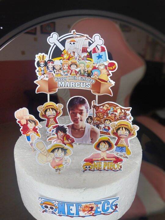 Cake Topper One Piece Theme Lazada Ph