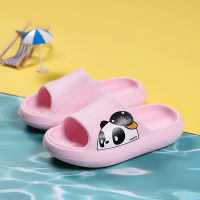 2022 New Bathroom Slippers Boys Girls Indoor Soft Bottom Sandals Fashion Slides Light Beach Shoes Home Cartoon Rubber Sandals