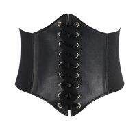 【CW】 Fashion Trend Buckle Wide Waistband Waist Underbust Corset New Accessories