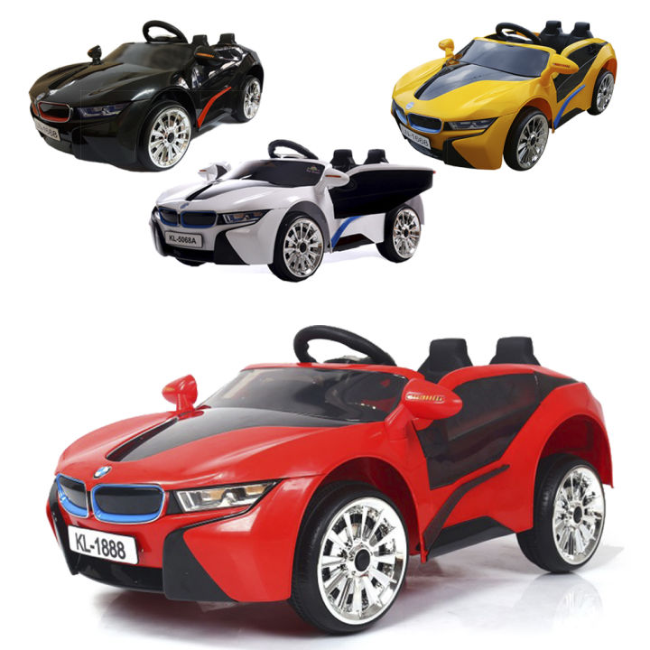 toyzoner-bmw-i8-รถเด็กเล่น-รถแบตเตอรี่-รถไฟฟ้า-รถเด็กนั่ง-2มอเตอร์