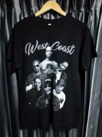 เสื้อยืดมือสอง มีลาย - west coast - (second hand t-shirts)