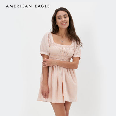 American Eagle Square Neck Mini Dress ชุดเดรส ผู้หญิง มินิ (NWDR 039-7173-823)