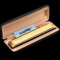 T28 Easttop 28 Hole Tremolo Harmonica 12 Key set Mouth Ogan Musical Instrumento Armonica Woodwind music instrument Harp