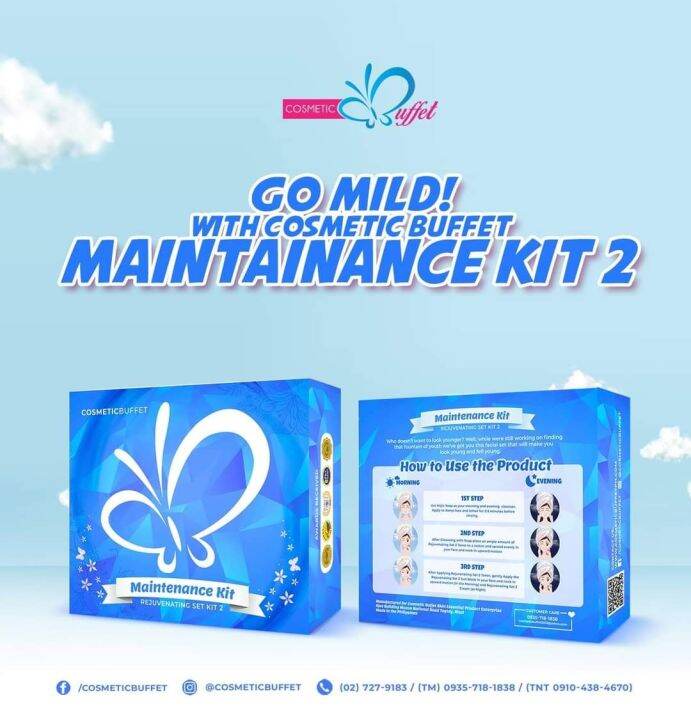 Cosmetic Buffet Rejuvenating Set Kit 2 Lazada Ph