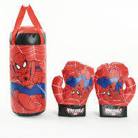 Avengers-ถุงมือของเล่นเด็กนวมต่อยมวย Sandbags 2ชิ้น Marvel-Series Spide-Rman Mini มวยถุงมือเจาะของเล่นสำหรับเด็กผู้ชายของขวัญวันเกิดเกมฟิตเนสกลางแจ้ง