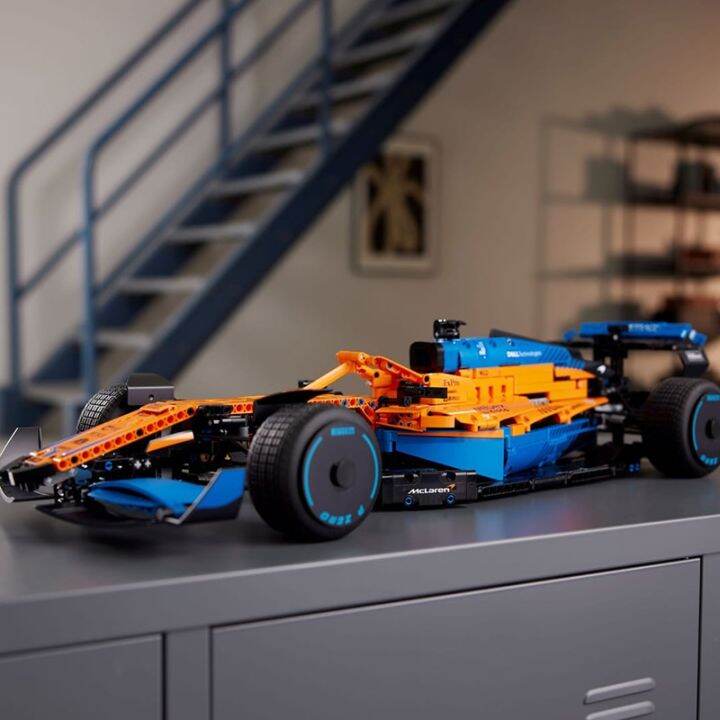 ชุดตัวต่อรถแข่ง42141-mclarens-สูตร1ชุดของเล่นสำหรับของขวัญวันเกิดเด็กเทคใหม่