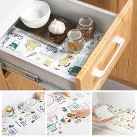 Cartoon Can Cut Cabinets Pad Paper Drawer Thick Waterproof Moisture Kitchen Stickers Home Wardrobe Pad Shoes Cabinet Mat Home