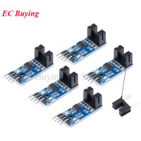 5/1pcs เซ็นเซอร์ความเร็วโมดูลประเภทสล็อต IR OPTOCOUPLER LM393 สำหรับ Arduino Groove Coupler SENSOR 3.3 V- 5V เชื่อมต่อรีเลย์โมดูล Buzzer-JHU STORE