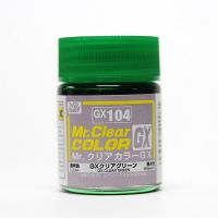 Mr.Hobby Mr.Clear Color GX104 Clear Green 4973028420081