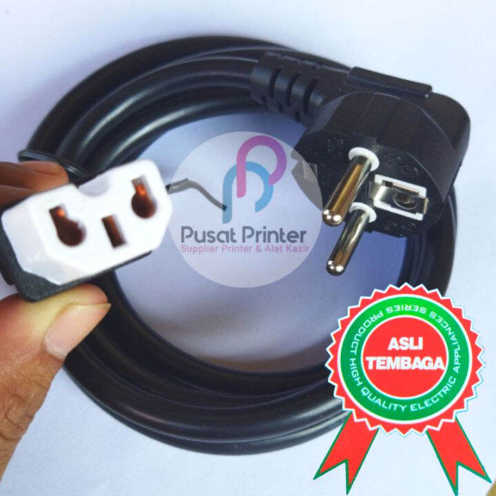 Kabel Power Cpu Printer Monitor Proyektor Wesdar Lazada Indonesia