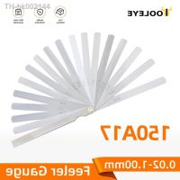 ✜✽▽ 150A17 Feeler Gauge Metric Probes For Gap Sheet Gauge Blades Measurment Tools Spark Plug Gauge Set Leaf Filler Thickness Gauge