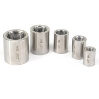 1/8 1/4 3/8 1/2 3/4 1 BSP M20x1.5mm Female 304 Stainless Steel Pipe Fittings Coupler Connectors Adapters 4284 PSI