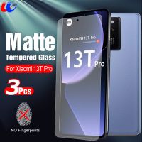 3-1ชิ้นกระจกนิรภัยสำหรับผิวด้านแบบเกล็ดน้ำแข็ง Xiaomi 13 T Pro 5G ปกป้องหน้าจอ Xiaomi13T Mi 13TPro Xaomi Xiomi 13 T Mi13T T13 2023 6.67นิ้ว