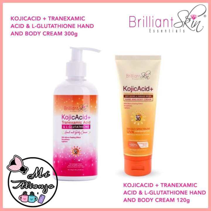 Brilliant Skin Kojic Acid+ Tranexamic Acid 120g - 300g | Lazada PH