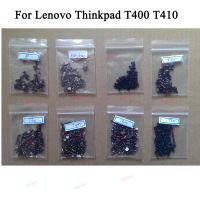 [HOT JIAZZAQQMGW 555] ใหม่ครบชุดของสกรูสำหรับ Lenovo T Hink P AD T400 T410 T420 T530 X220T แล็ปท็อปสกรูเปลือก