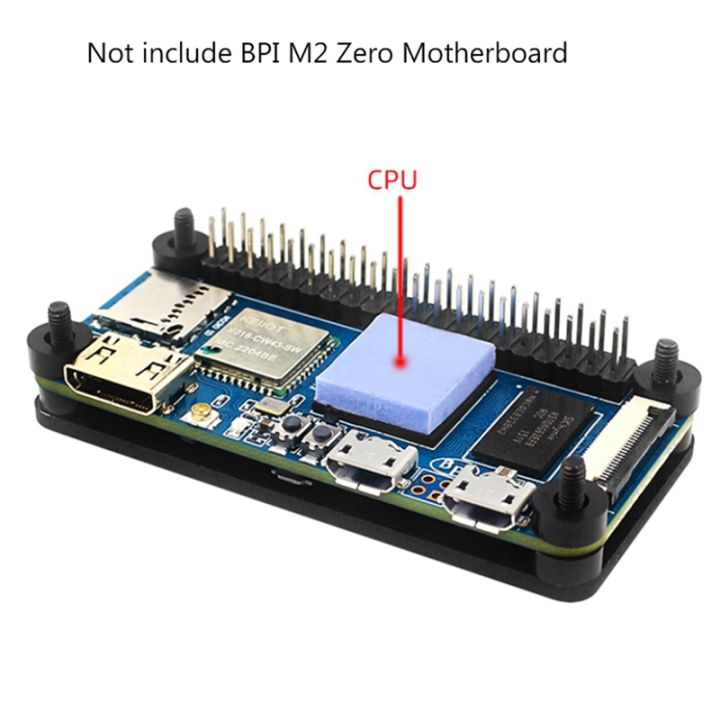 aluminum-case-heatsink-for-banana-pi-m2-zero-for-bpi-m5-development-board-protective-shell