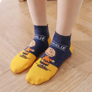 10 pieces=5 pairs korea women socks Cute Cartoon Animal short