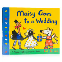 Mouse Bobo attends wedding Maisy goes to a wedding original English picture book Maisy first experience life scene experience set early childhood education enlightenment cognitive picture book