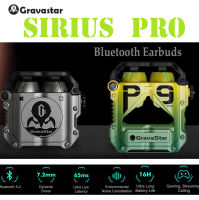 Gravastar Sirius P9 PRO P7 Wireless Bluetooth Headset หัวบลูทูธไร้สาย, หูฟังคู่ที่เปิดเบียร์, เกมลดเสียงรบกวน