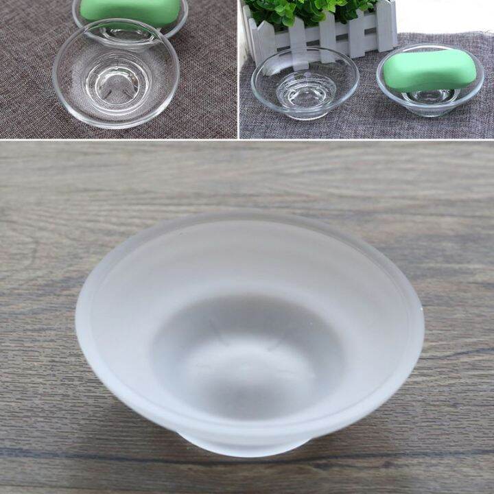 soap-dish-round-glass-storage-box-clear-holder-accessories-for-shower-bathroom-hotel-soap-dishes