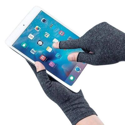 1 Pair Arthritis Gloves Compression Wrist Support Cotton Joint Pain Relief Hand Brace Women Men Support Wristband Supplies W3