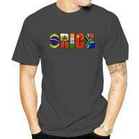 Brics บราซิลรัสเซียอินเดียจีนแอฟริกาใต้องค์กร Unisex T เสื้อยิมส์ฟิตเนส Tee เสื้อ