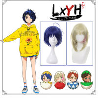 [LXYH- COSER KING] Anime WONDER EGG PRIORITY Ohto Ai Sawaki Momoe Kawai Rika เครื่องแต่งกายคอสเพลย์ การ์ตูนอะนิเมะ Women Man Wig Hair Prop Cospaly