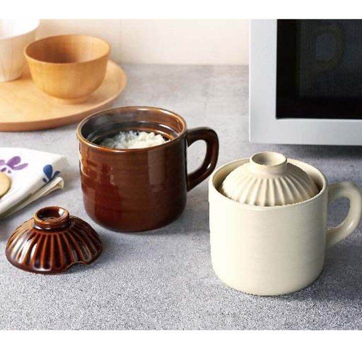 Earthenware Clay Pot Rice Cooker japanese donabe rice cooker Direct from Japan Set of 2 Lazada PH
