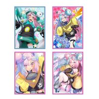 【HOT】❀◕♂ 66x91mm 50PCS/LOT Anime Card Sleeves Trading Cards Illustration Convenient Protector for Cover PTCG Board Games