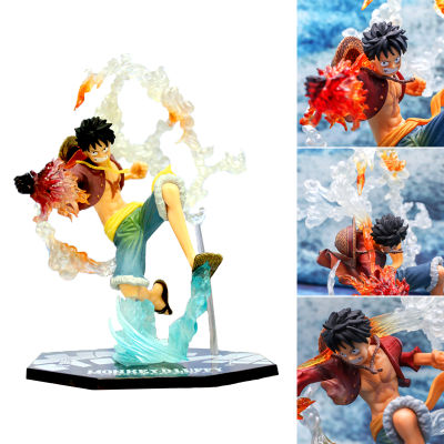 One Piece Figure Toys Luffy with Straw Hat Model Ornaments PVC Collectible AnimeLuffy with Straw Hat Model Ornaments PVC CollectibleOne Piece Figure ToysAnime Action Character Model