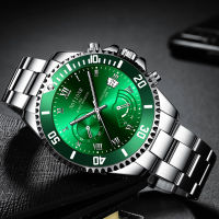 Fashion Mens Watches Luxury Men Sports Waterproof Quartz Watch Male Business Stainless Steel Luminous Clock relogio masculino