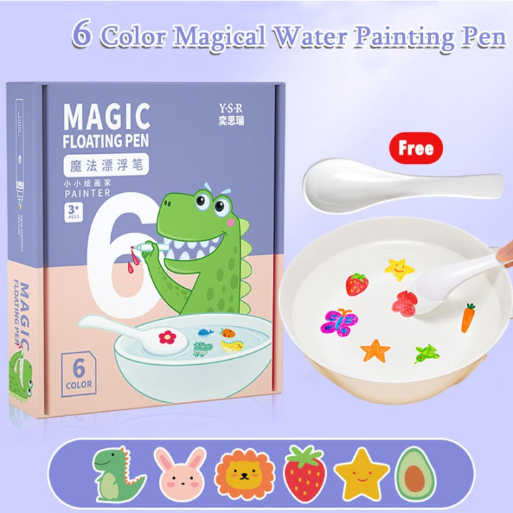 6/8/12 Colors Magical Water Painting Pen Set Water Floating Doodle