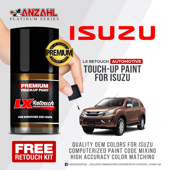 [ISUZU] PAINT REPAIR KIT CAR TOUCH UP PAINT FIX SCRATCH REMOVAL LX