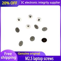 10PCS M2.5 Big Flat Head Laptop Screws Accessories Tamper-Resistant Carbon Nickel Plating Screw For HP DELL ACER ASUS LENOVO