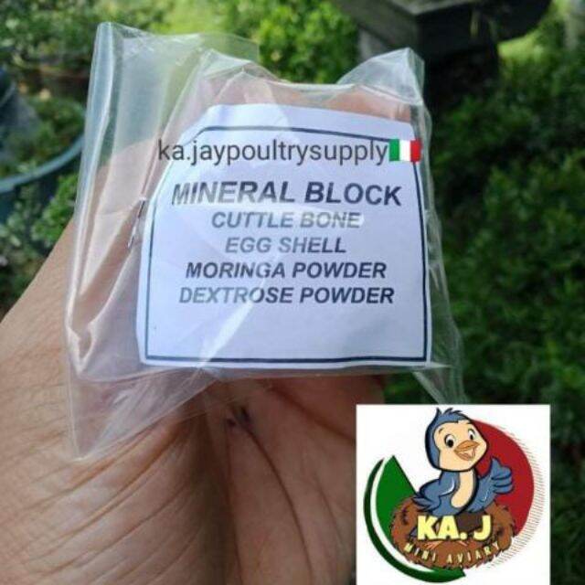 Ka. Jay Round Mineral Blocks With Calcium, Iodine Moringa Powder For