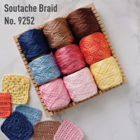 MOMOTARA No. 9252  เทปถัก Braid เทปถักร่อง Soutache Braid	ขนาด 0.15 CM ยาว 200 หลา