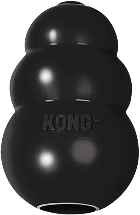 Kong Extreme Dog Toy Toughest Natural Rubber Black Fun To Chew Chase And Fetch Lazada Ph