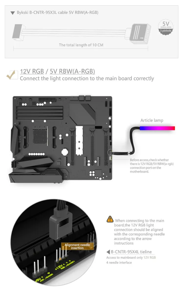 GPU Block For ASUS ROG Strix Radeon RX6700XT OC Edition TUF O12G