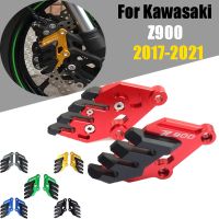 อุปกรณ์ปกป้องป้องกันตกแต่งคาลิปเปอร์เบรคหน้ารถจักรยานยนต์สำหรับ Kawasaki Z900 Z 900 2017 2018 2019 2020อุปกรณ์เสริม2021