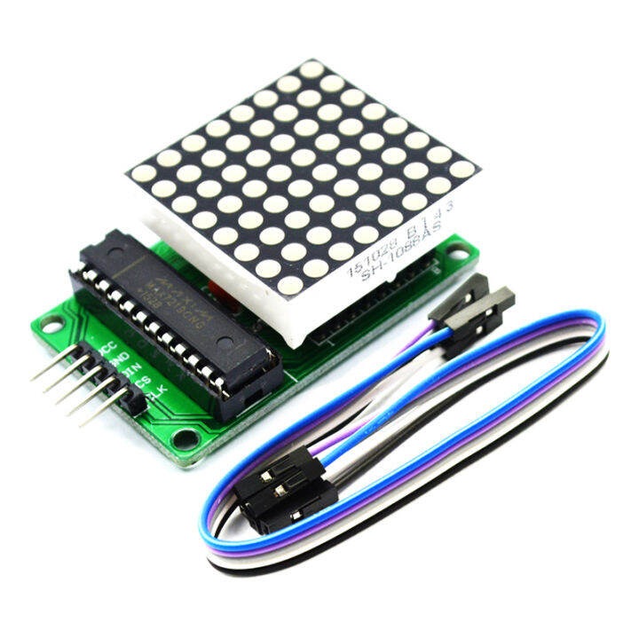 Risym MAX7219 dot matrix module led dot matrix microcontroller control ...