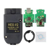 Newest 2022 VAG COM 22.3 VAGCOM 21.9 OBD Scanners Hex Can V2 For Multidiag Cars From 1996 -2017 Vag22.3 Atmega162 +16V8+FT232RQ